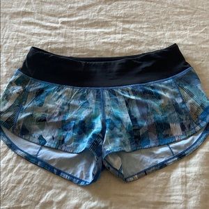 Lululemon Speed up 2.5” shorts. Barely worn